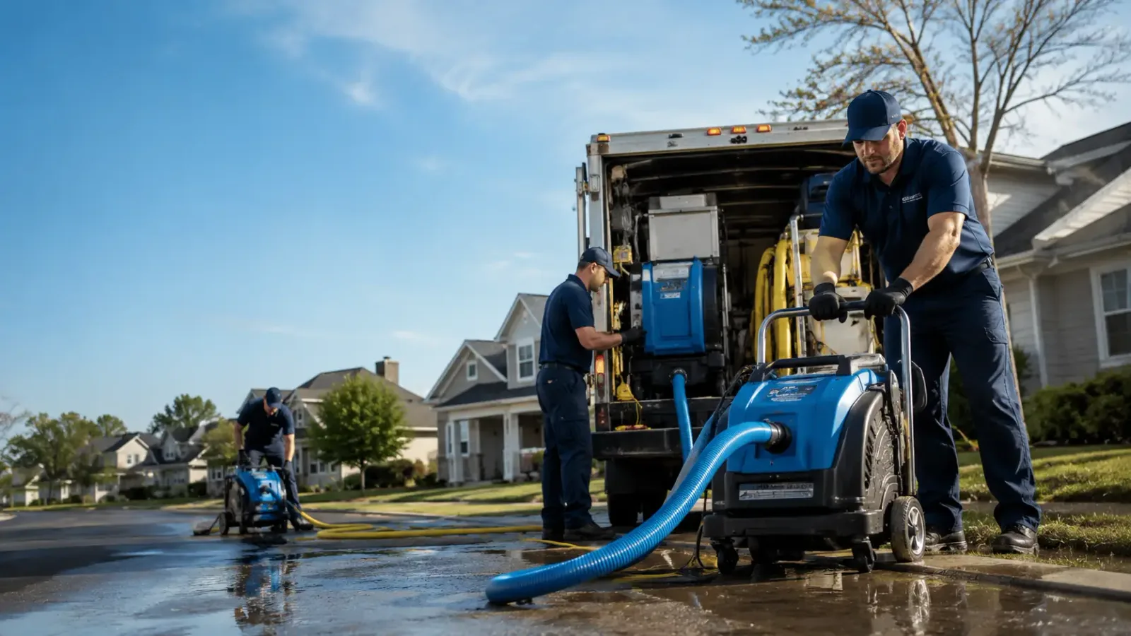 Flood Damage Cleanup in Amanda, OH